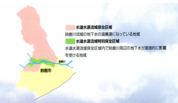 図：規制の対象となる区域