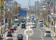 主要地方道県道鈴鹿環状線の写真