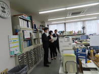 写真：三重県土地改良事業団体連合会関係者への就任あいさつ2