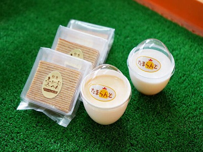写真：たまらんどのスイーツ商品など