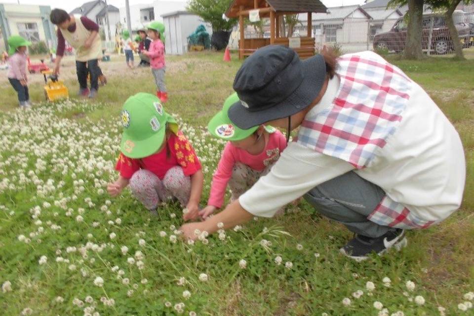 写真：保育所の園庭1