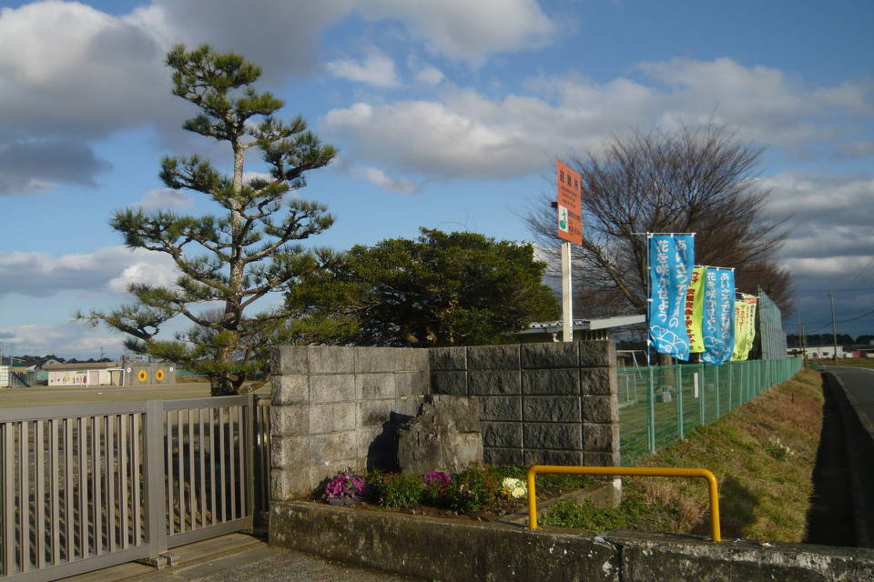 写真：深伊沢小学校周辺の様子