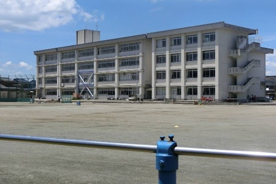 写真：鼓ケ浦中学校全体