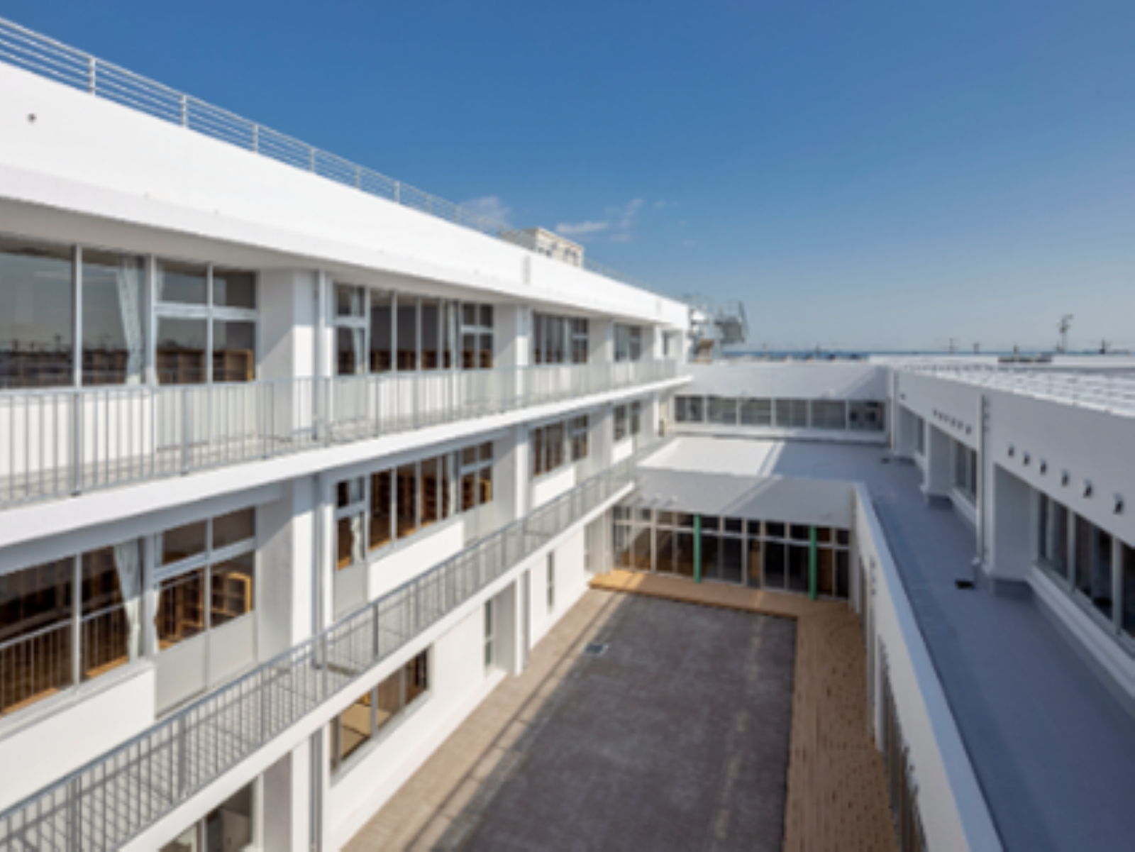 写真：大木中学校全体
