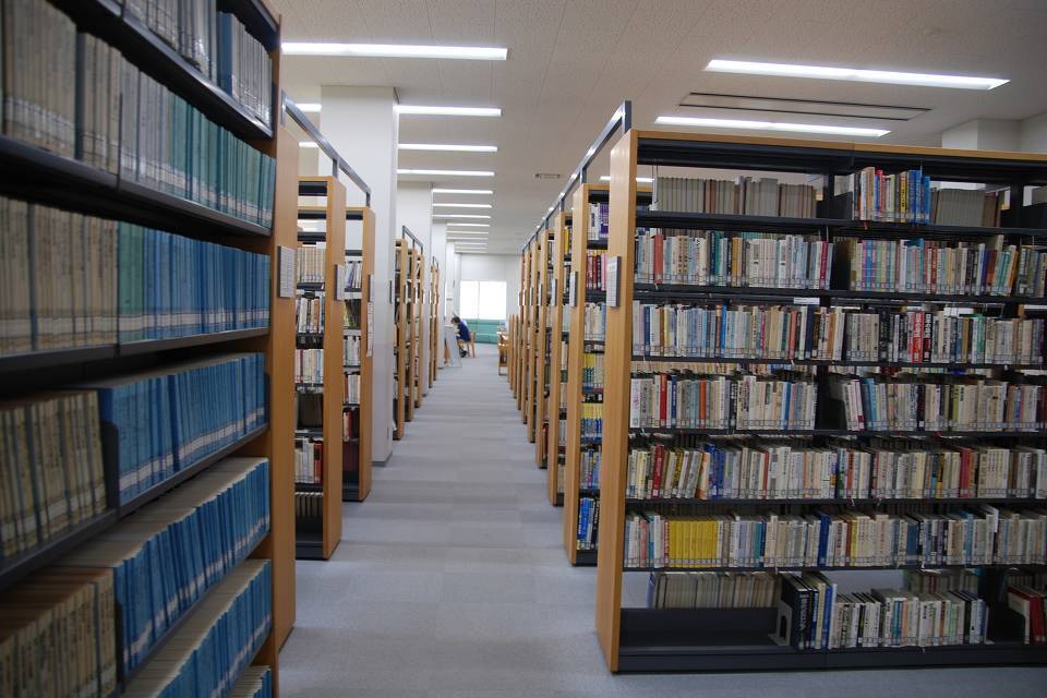 写真：図書館