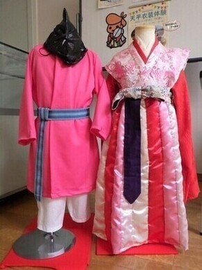 こども用天平衣装　写真