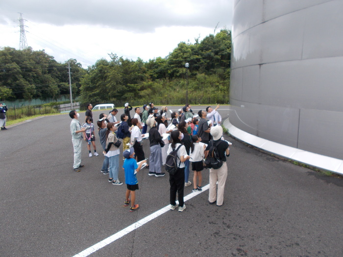 国府第2配水池見学写真