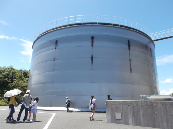 国府第2配水池見学写真