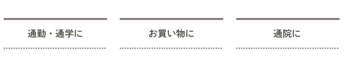 通学に