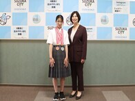 「令和6年度全国中学校体育大会」での上位入賞に伴う市長表敬訪問