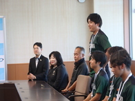 ヨシザワソフトテニス実業団表敬