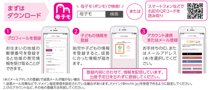 アプリ登録方法