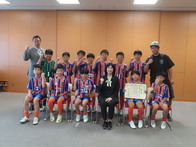 SAKAE　FC/SLA「JFAバーモントカップ第35回全日本U-12フットサル選手権大会」出場に伴う表敬訪問