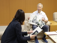 令和7年度園芸文化賞受賞に伴う表敬訪問