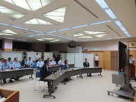 津市消防本部共同指令センター内覧会