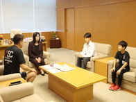 「第12回全日本UJボクシング王座決定戦」ほか優勝に伴う表敬訪問