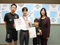 「第12回全日本UJボクシング王座決定戦」ほか優勝に伴う表敬訪問