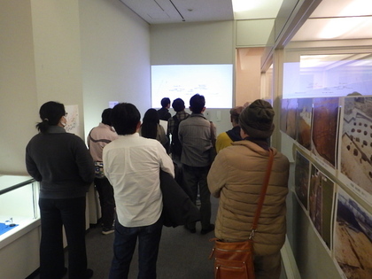 今回のギャラリートーク開催の様子