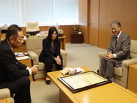 令和7年度地方教育行政功労者表彰受賞に伴う表敬訪問について