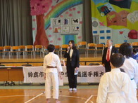 第7回鈴鹿市ジュニア空手道選手権大会