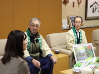 椿縁結び市開催に伴う市長表敬訪問