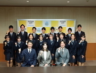 稲生高校「全国高校駅伝」出場に伴う表敬訪問