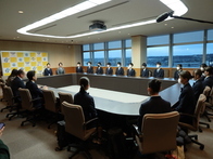 稲生高校「全国高校駅伝」出場に伴う表敬訪問