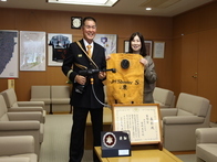 消防庁長官表彰受賞に伴う表敬訪問