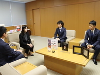 Honda鈴鹿硬式野球部2025年度社会人野球表彰ほかの報告に伴う表敬訪問