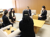 「第79回国民スポーツ大会　カヌー競技」第3位入賞に伴う表敬訪問