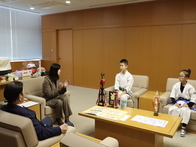 第3回IBKA All Japan Challenge Cup決勝大会」出場に伴う表敬訪問