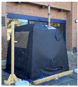 テント型サウナ