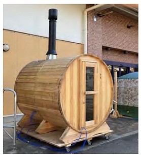 バレル型サウナ