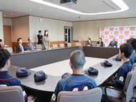 鈴鹿ヤング表敬訪問