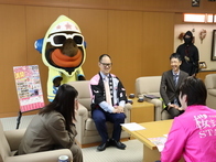 鈴鹿さくら祭り実行委員会表敬訪問