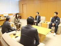 アトレチコ鈴鹿クラブ表敬訪問