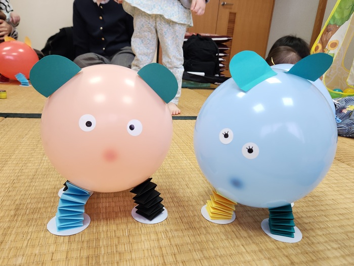 写真:風船遊び1