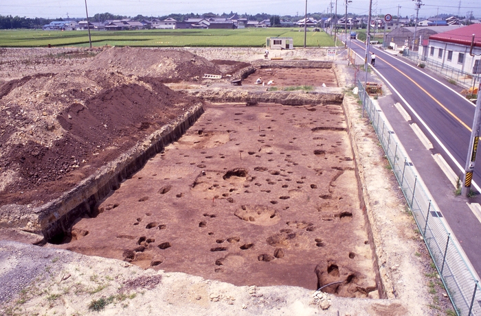写真：津賀平遺跡　2次調査区