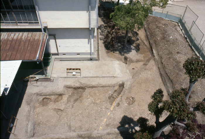 写真：白鳥中学校遺跡